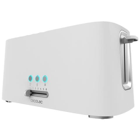 03190 tostapane 6 4 fetta /e 1630 W Bianco - Foto 1