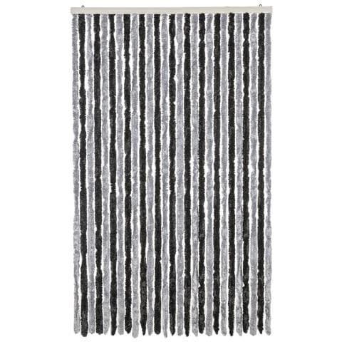Tenda Antimosche Grigia E Nera 118x220 Cm In Ciniglia - Foto 3