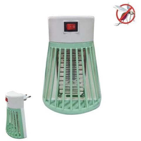 Ammazza Zanzare Zanzariera Elettrica 4 Led Fulminate Luce Casa Fulmina Zanzara - Foto 1