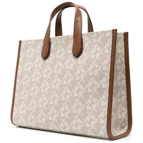 Large Grab Tote Vanilla Lugg Borse Tote Sintetico Borse Donna Beige Eu One Size, 30h3g3gt3b-099 - Foto 2
