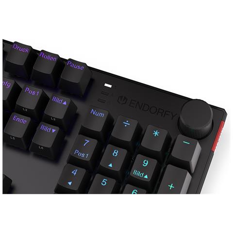 Thock tastiera Gaming USB QWERTZ Tedesco Nero - Foto 2