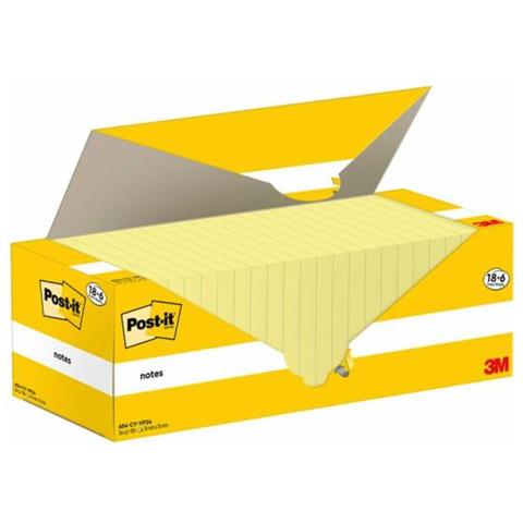 Post-it 654-cy-vp24 Pouch Autoadesiva Quadrato Giallo 100 Fogli - Foto 1