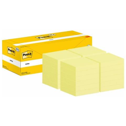 Post-it 654-cy-vp24 Pouch Autoadesiva Quadrato Giallo 100 Fogli - Foto 3
