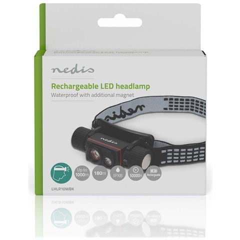 LHLR10WBK torcia Nero Torcia a fascia LED - Foto 2