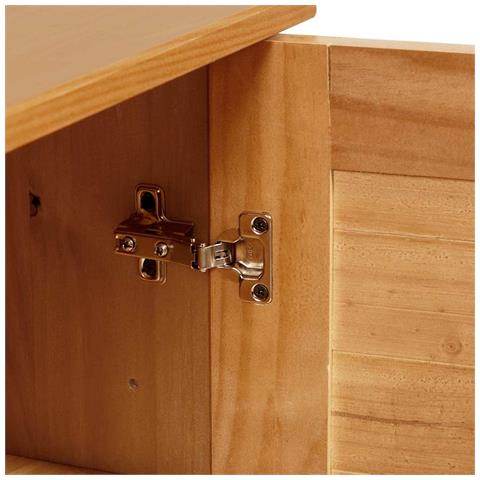 Mobiletto da Bagno a Muro VIGO marrone ambrato - Foto 9