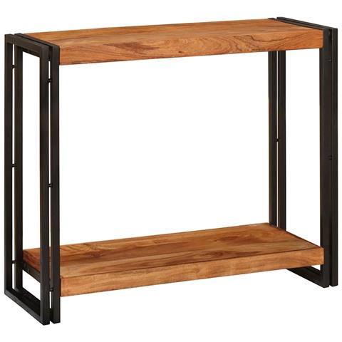 Tavolo consolle 90 x 33 x 75 cm legno massello di acacia - Foto 1