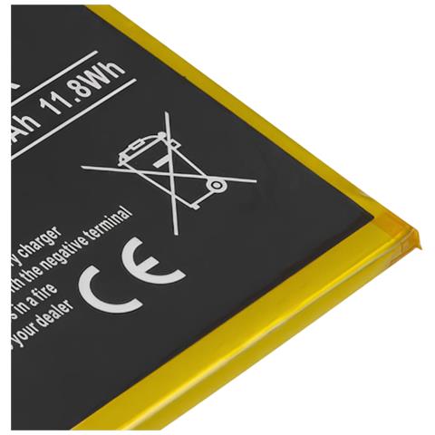 Batteria Compatibile Bq Aquaris X / X Pro 3.8v Li-polymer 3100mah 11,8 Wh - Foto 2
