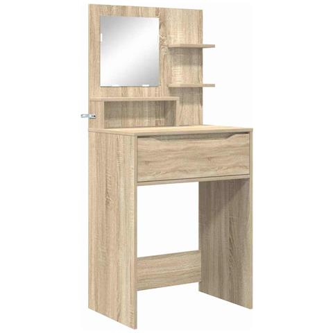 Tavoli da Trucco per Camera da Letto con cassetto Rovere Sonoma - Foto 1