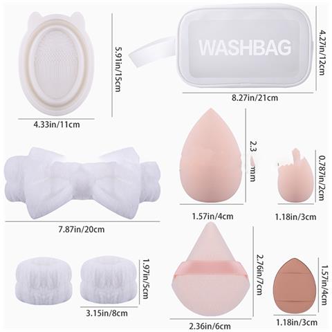 Set Di 27 Pennelli Per Trucco - Collezione Completa Con Custodia Portatile - Foto 4