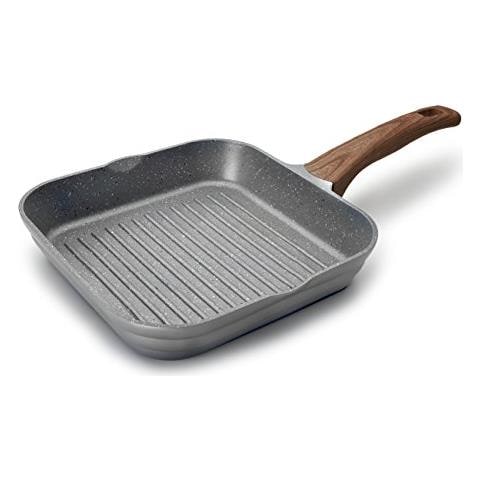27629 - Griglia Stilo 28x28cm Alluminio - Grigio - Foto 1