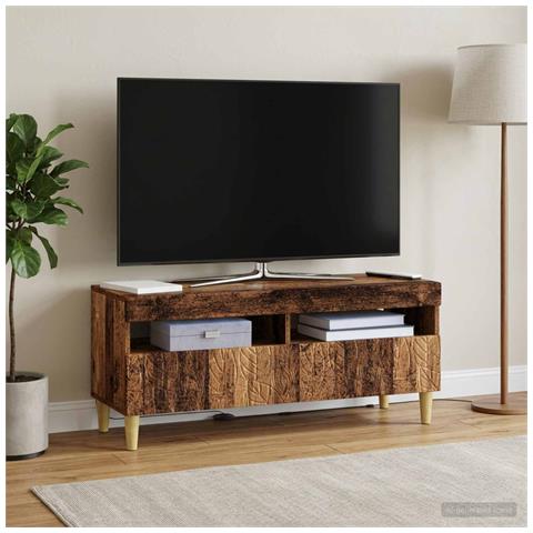 Mobile TV LED Legno antico Legno ingegnerizzato - Foto 2