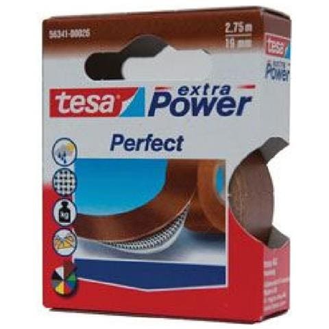 nastro adesivo telato 19mmx2,7mt marrone 56341 xp perfect - Foto 2