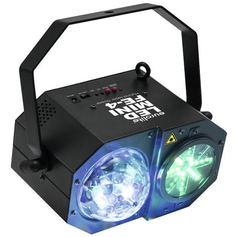 Effetto Luce Laser Led Mini Fe-4 Flower Mirror Ball Strobe Eurolite - Foto 1