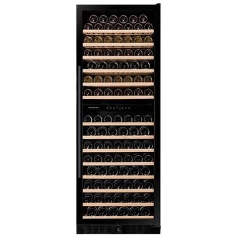 Cantina Linea Exclusive 2 Temperat. Porta Full Glass Nera Maniglia Tasca, 181 Bottiglie - Foto 1