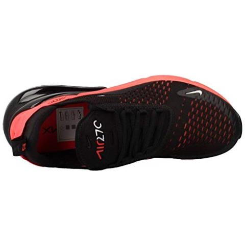 Nike Men's Air Max 270 Shoe, Scarpe Da Campo E Da Pista Uomo, Multicolor (nero / metallic Silver / bright Crimson 026), 45.5 Eu - Foto 4