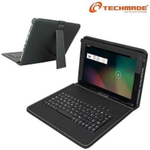 Flip Cover Con Stand+tastiera Pertablet 9.7"" Nero - Foto 1