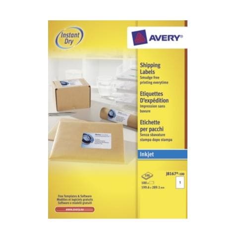 Etichette per Indirizzi 199.6 x 287.1 mm Confezione 100 fogli - Foto 1