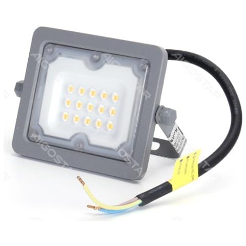 Faro Led Ultrasottile Grigio 30w 2700 Lumen 6500k Luce Fredda - Ip65 In Alluminio - Misura L167*w122*h24mm - Foto 1
