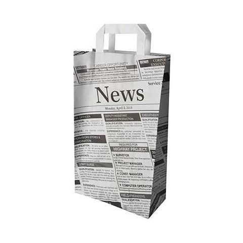 87054 Sacchetto Di Carta Nero, Bianco 7 Kg - Foto 1