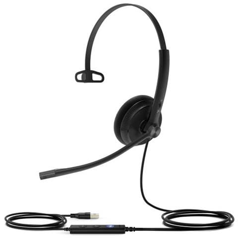 Uh34 Lite Auricolare Cablato A Padiglione Ufficio Nero - Foto 1