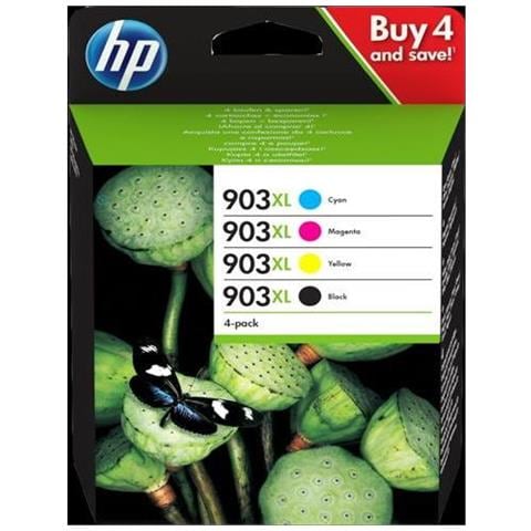 3HZ51AE Cartuccia Ink Confezione 4 Colori Originale per Officejet 6950/6960 / 6970 Capacità 3300 Pagine - Foto 1