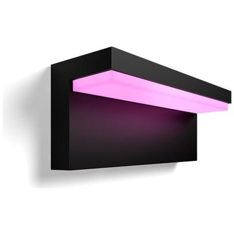 Applique Da Parete Led 13.5w Per Esterni White Colour Hue Nyro Rgbw 101x88x254 Mm Metallo - Foto 1