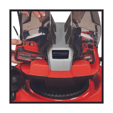 Akku-Rasenmäher GE-CM 36/48 Li M- | Solo tagliaerba Tagliaerba a spinta Batteria Nero, Rosso - Foto 2