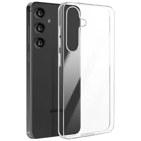 Ultra Slim Custodia Tpu Silicone 0,3mm Cover Case Per Samsung Galaxy S24 Plus Trasparente - Foto 1