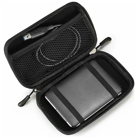 Custodia Hard Disk 2.5" Cerniera Wi-Fi Nero - Foto 2