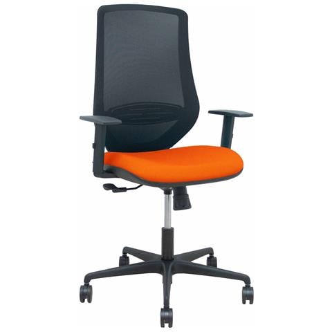 Sedia Da Ufficio Mardos 0b68r65 Arancione Scuro - Foto 1