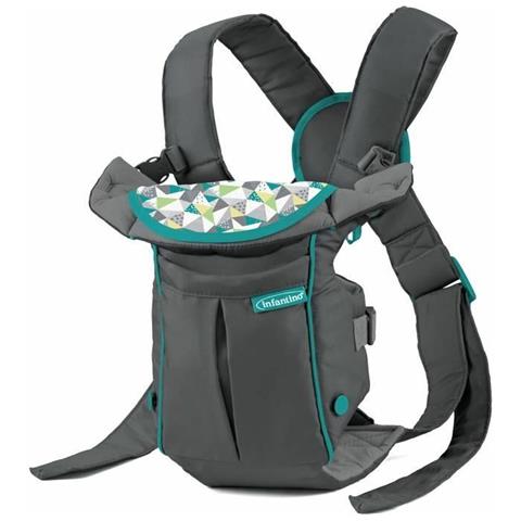 Zaino Porta Bambino Grigio + 0 Anni - Foto 1