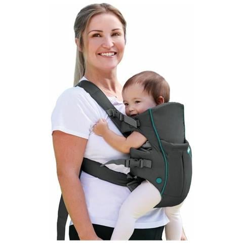 Zaino Porta Bambino Grigio + 0 Anni - Foto 2