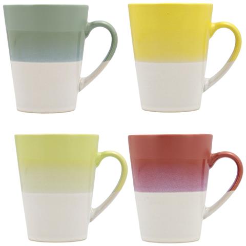 Tazza Atenua Ceramica Multicolore (300 Ml) (12 Unità) - Foto 3
