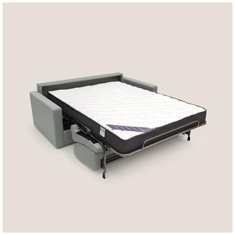 Chris Divano letto matrimoniale in tessuto impermeabile T13 186 cm (mat. 140x197) grigio - Foto 2