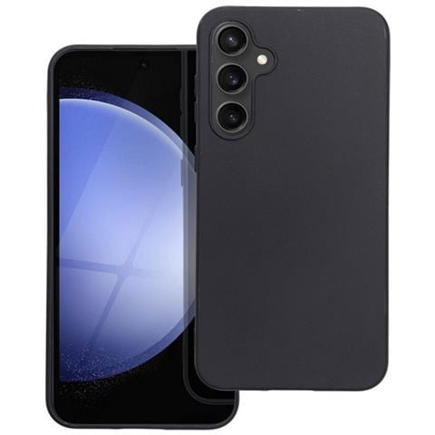 Custodia Tpu Silicone Cover Case Per Samsung Galaxy S23 Fe Black - Foto 1