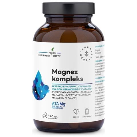 Aura Herbals Complesso Di Magnesio Ata Mg® 120 Capsule - Foto 1