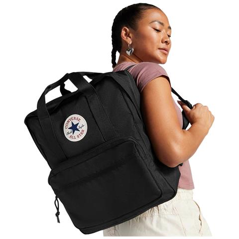 Small Square Backpack 23l 10026013-a01, Unisex, Nero, Marime Universala - Foto 1