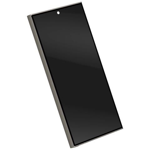 Schermo Amoled Per Samsung Galaxy S24 Ultra Con Vetro Touch E Frame, Grigio - Foto 4