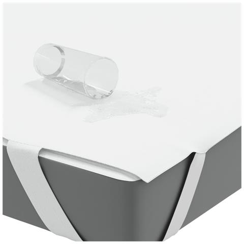 Coprimaterasso Bianco 90x220 Cm Impermeabile - Foto 3