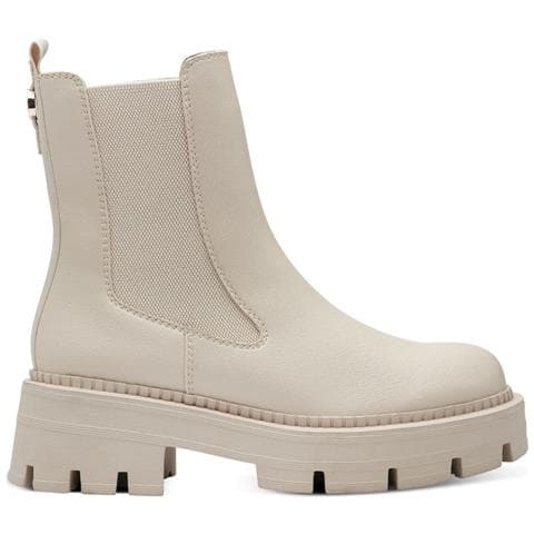 Beige Casual Closed Booties Stivaletti Sintetico E Tessile Scarpe Donna Beige Eu 40, 1-25408-41 400 - Foto 2