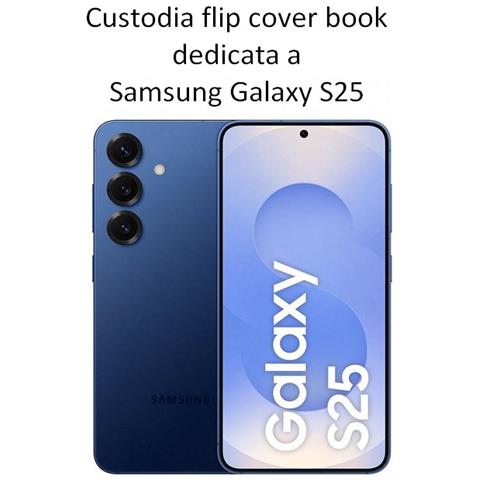 Smart Book Custodia A Libro Poket Flip Cover Case Per Motorola Moto G Power (2025) Blu - Foto 2