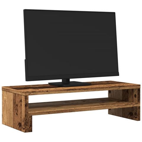 Supporto Per Monitor Legno Vecchio 54x22x15 Cm In Truciolato - Foto 3