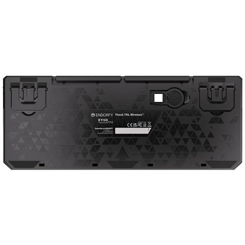 Thock TKL tastiera Gaming Wireless a RF + USB QWERTZ Tedesco Nero - Foto 12