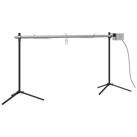 Griglia Automatica Con Motore Acciaio Inox 150x46,5x82,5cm - Foto 2