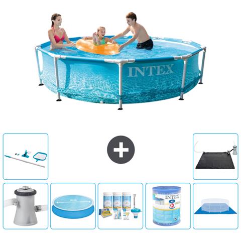 Piscina Fuori Terra - In Giro - 305x76 Cm - Blu - Include Accessori Coordinati A1389 - Foto 1