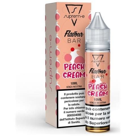 Flavour Bar - Peach Cream Suprem-e Liquidi Mix And Vape 10ml (pesca, Fragola, Panna Montata) - Foto 1
