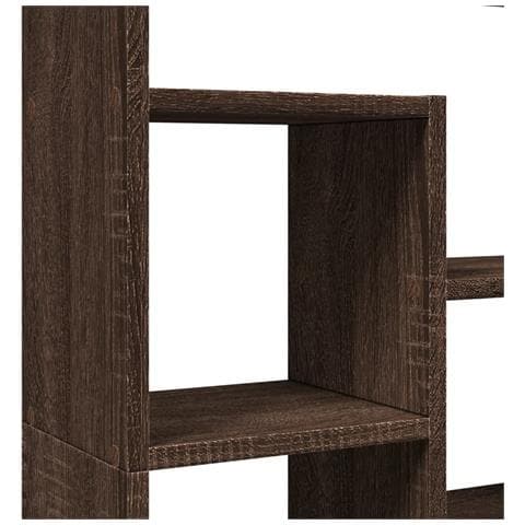 Libreria Rovere Sonoma 72x20x120 cm in Truciolato - Foto 9