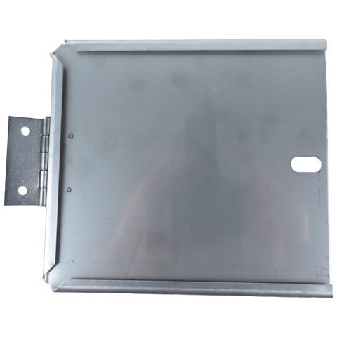 Portatarga Con Cerniera In Acciaio Inox 165x165mm - Foto 1