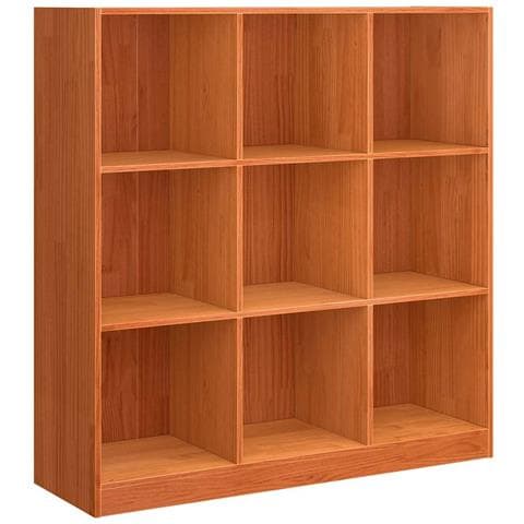 Mobile libreria / divisore per stanza Cera marrone - Foto 1