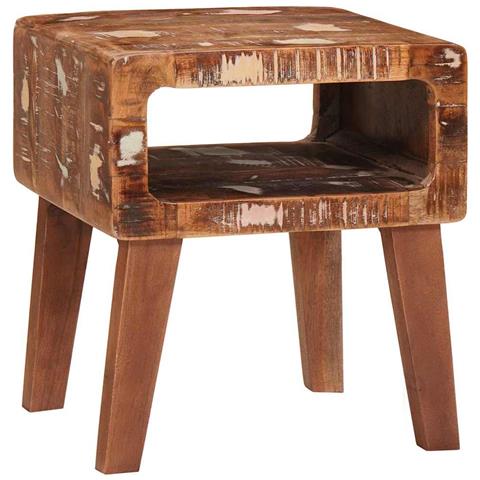 Tavoli da Fine Multicolore legno massello di riciclo - Foto 1